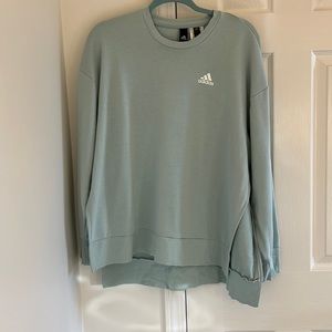 Adidas sweatshirt with side slit
